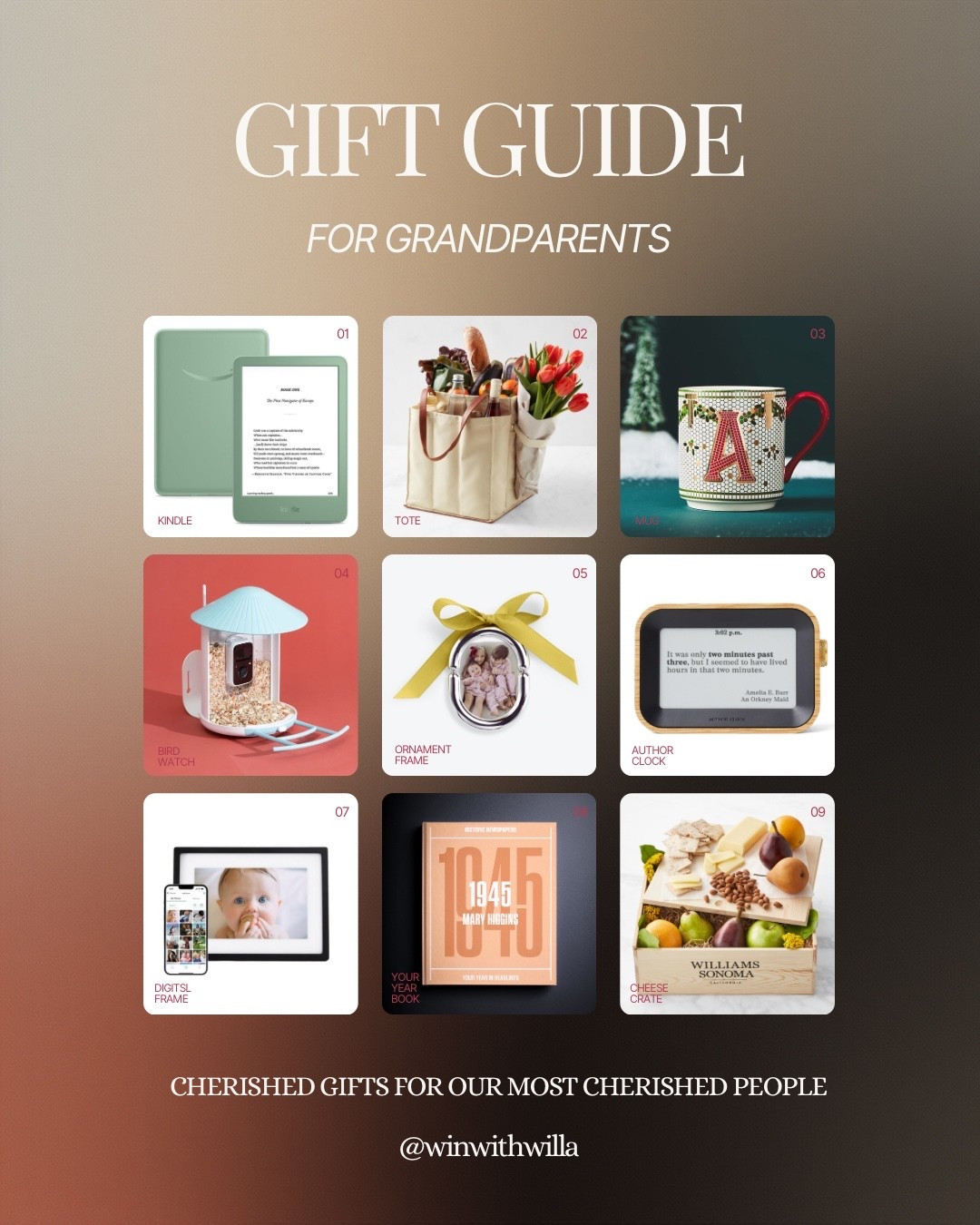 gift guide for grandparents 

cherished gifts for our most cherished people

#LTKGiftGuide #LTKOver40 #LTKHoliday