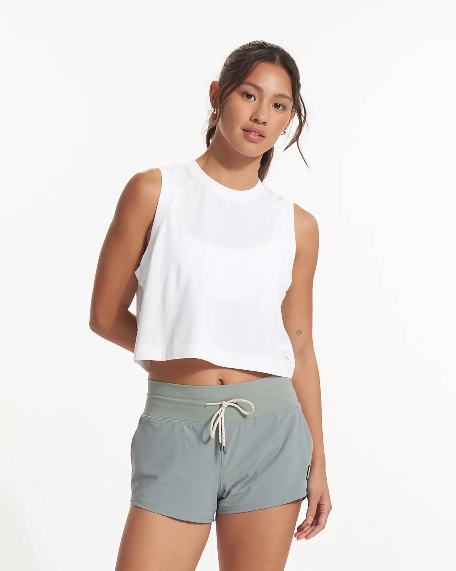 Feather Crop Tank curated on LTK