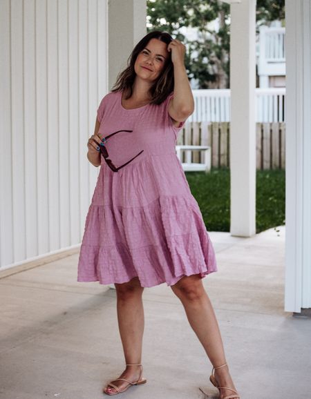 Twirl your way through summer outings in absolute comfort with this $30 short sleeve A-line dress — the pullover mini dress is made of a breathable fabric to keep you comfortable no matter what the day has in store.  I am in a L. 

Minus dress, Target, Target Style, Target Dress, Back to School, Vacation Style, Vacation Dress 

#LTKFind #LTKunder50