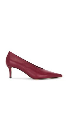Tony Bianco Dries Heel in Bordeaux Nappa from Revolve.com | Revolve Clothing (Global)