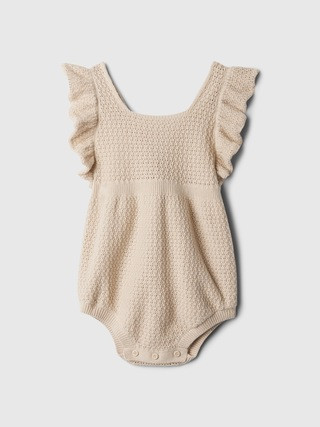 Baby Crochet Shorty One-Piece | Gap (US)