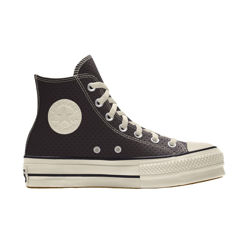 Custom Chuck Taylor All Star Lift Platform Leather By You | Converse (US)