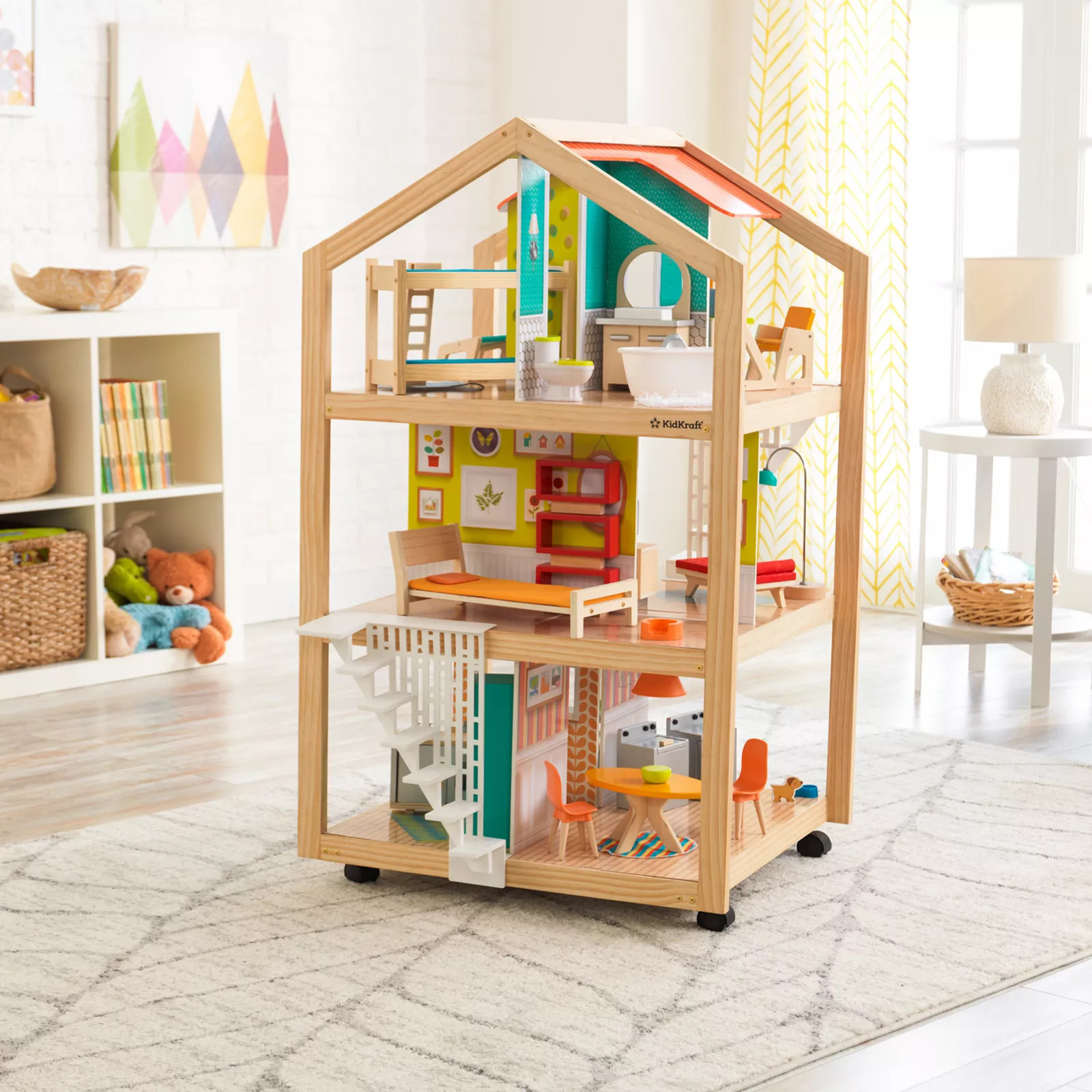 KidKraft So Stylish Mansion Dollhouse, Multi | Kohl's