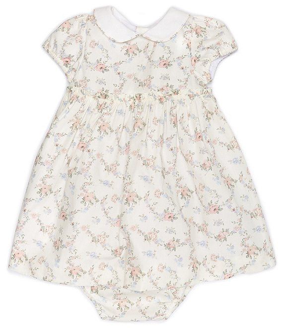 x Born on Fifth Baby Girl's 12-24 Months Family Matching Cap Sleeve Pink Floral Dress & Matching ... | Dillard's