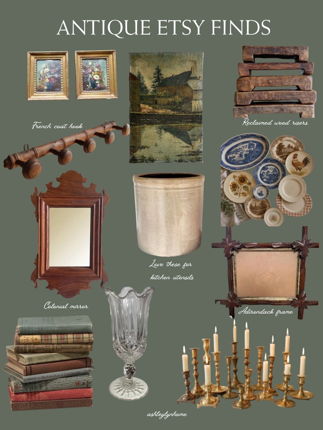 One of a kind vintage @Etsy finds full of character, charm, and history. The kind of pieces that make your home feel thoughtfully collected over time.

#LTKHome