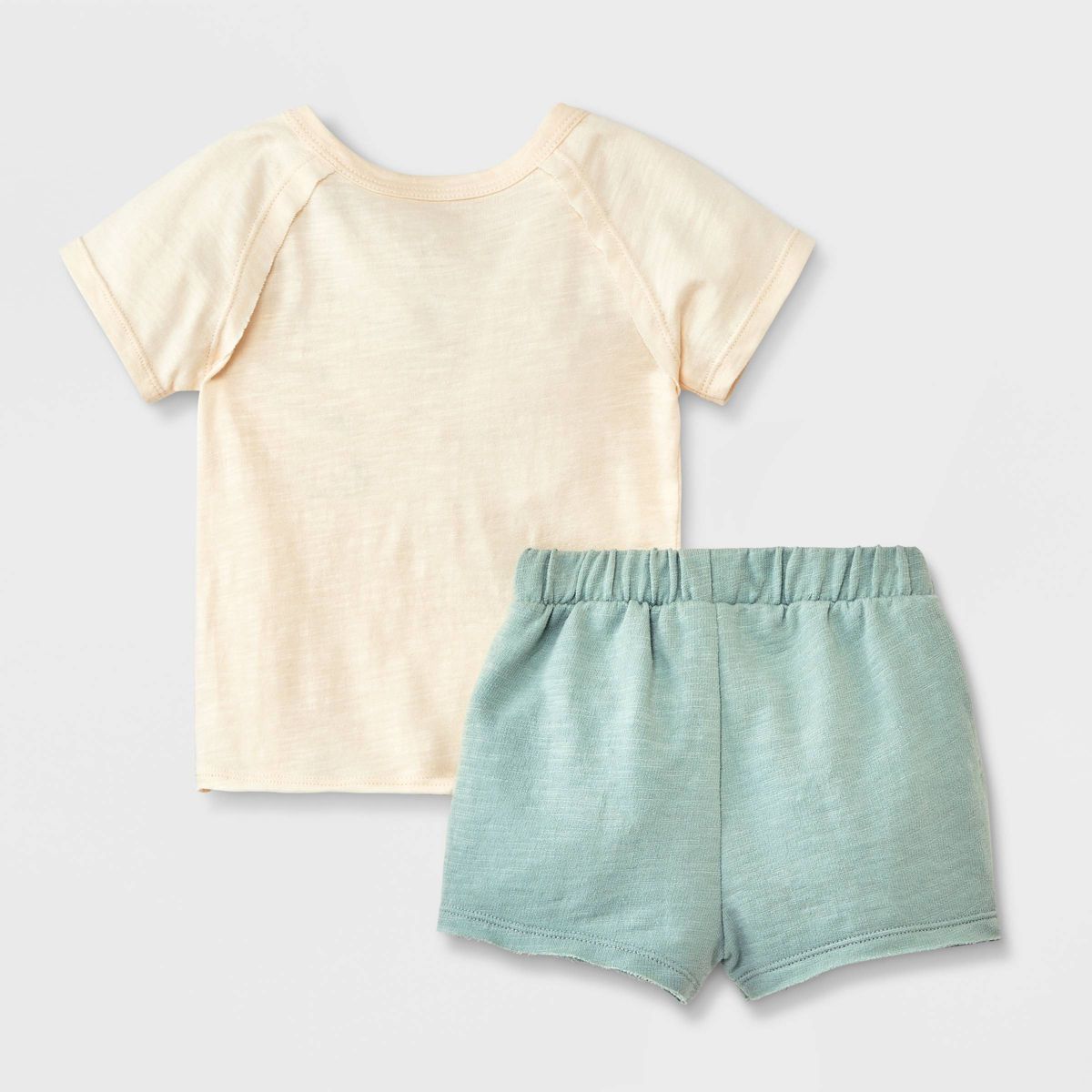 Grayson Mini Baby Boys' Top & Bottom Set - Green/Off-White | Target