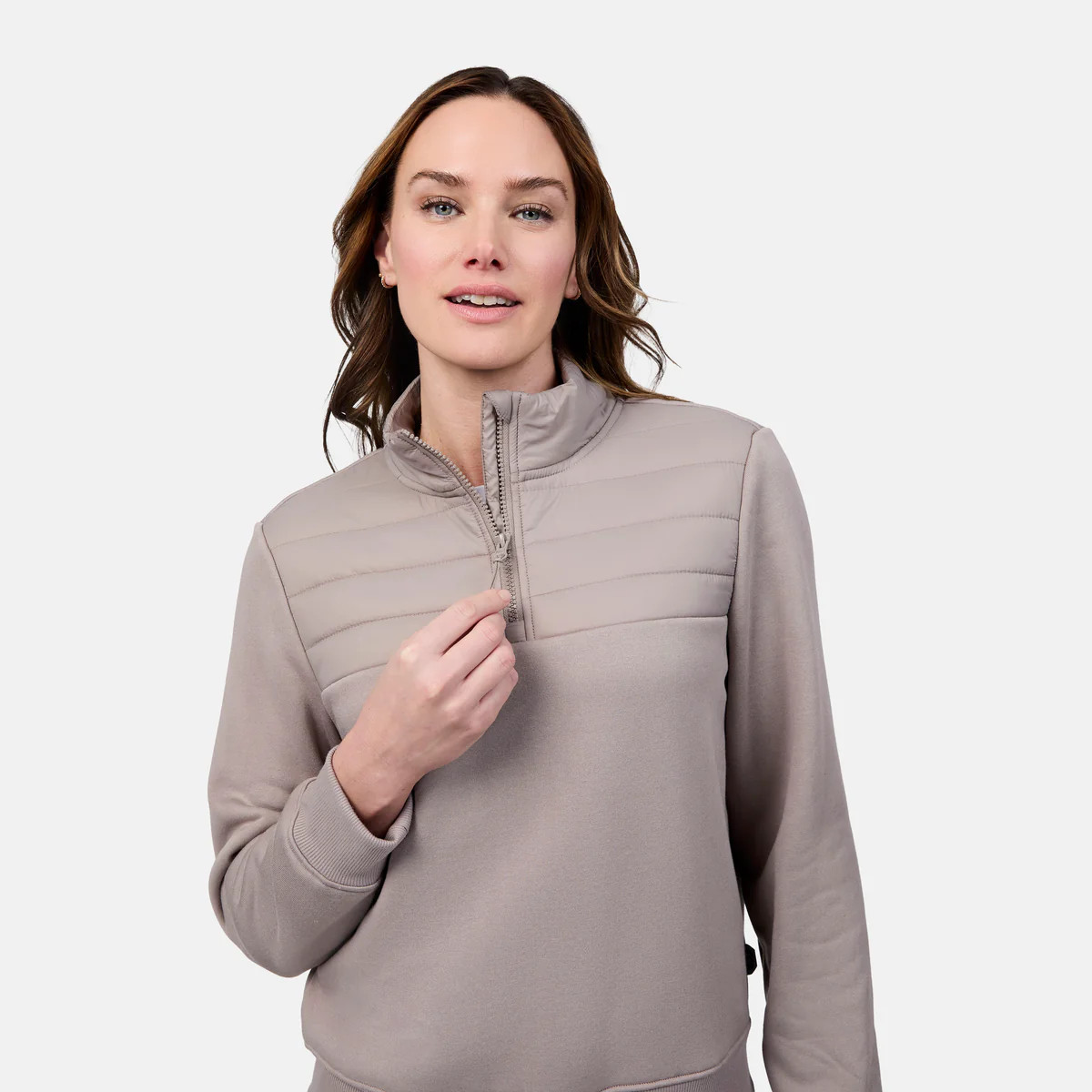 Women's Cloud Fleece Half Zip Top | Free Country