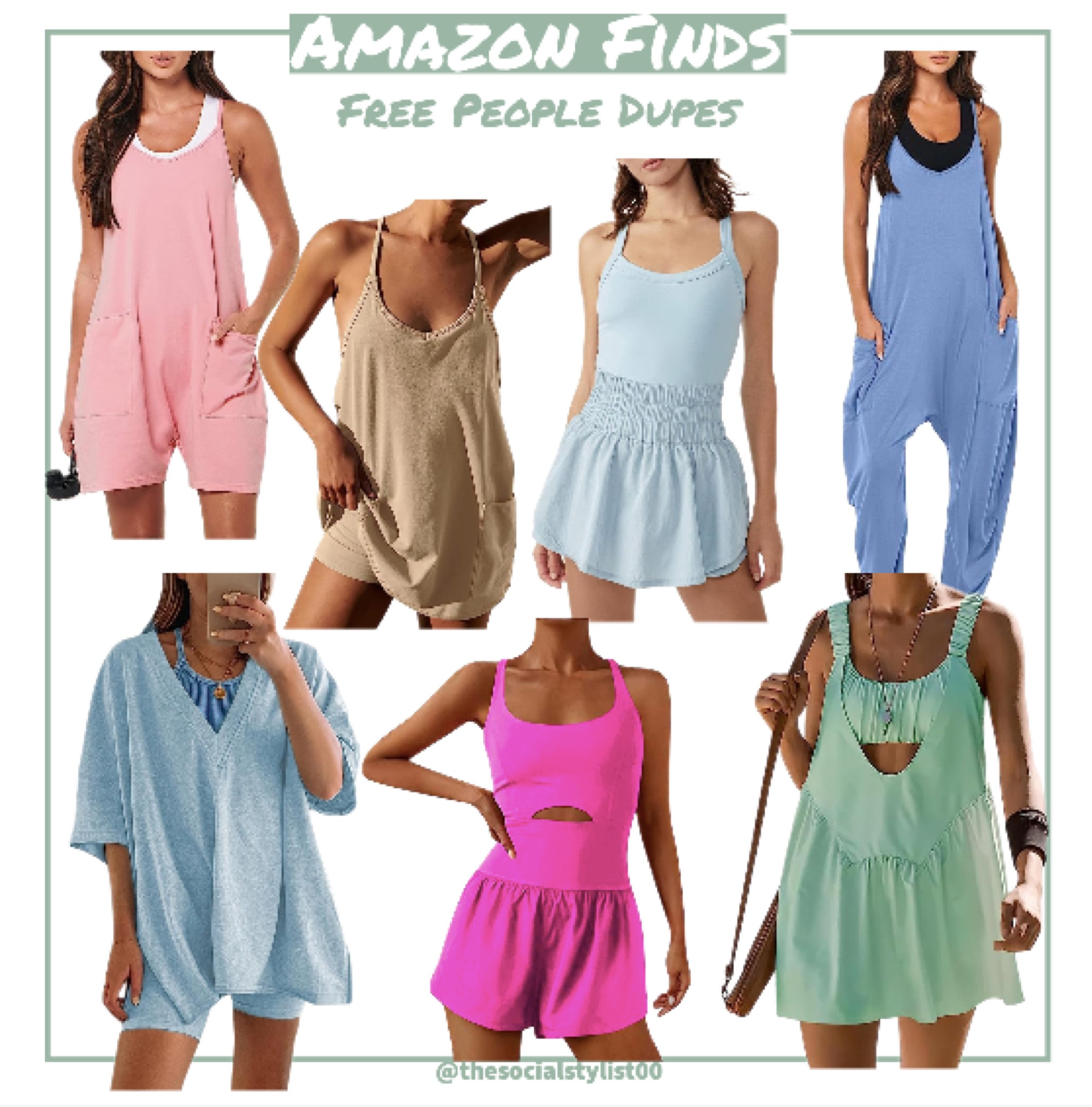 Free People Dupes

Amazon find, Amazon Fashion, Amazon Jumpsuit, Free People Jumpsuit, Free People Onesie, Free People dupe, Free People Hot Shot Onesie, FP, Free People Movement, dupes, looks for less, casual style, affordable fashion 

#LTKFitness #LTKunder50 #LTKFind