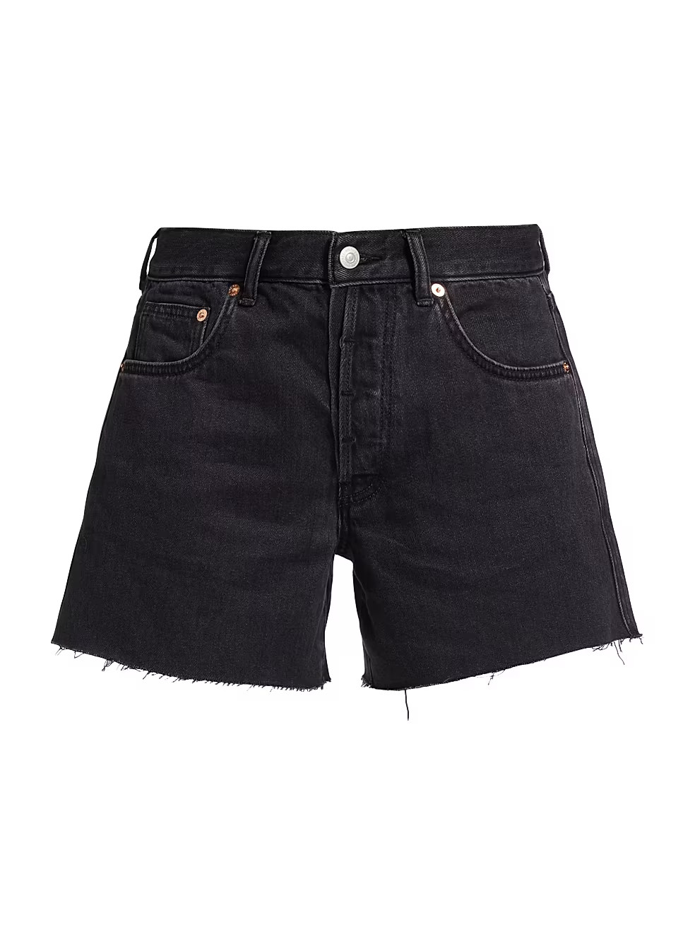 Ivy Mid-Rise Denim Shorts | Saks Fifth Avenue