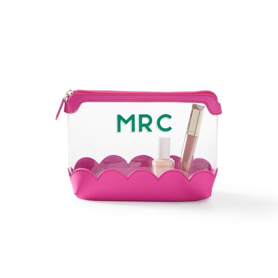 Scalloped Clear Pouch | Mark and Graham | Mark and Graham