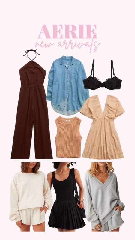 Aerie new arrivals perfect for summer 😍

Womens fashion / mom outfits for summer / women’s jumpsuit / summer dress / beach vacation dinner / beach vacay / denim / tennis outfit / tennis dress / black dress / loungewear / casual outfit idea / summer styles / mom on the go outfit / running errands outfit / lazy day fashion / under $50 / sale alert / summer arrivals 

#LTKfindsunder50 #LTKstyletip #LTKtravel