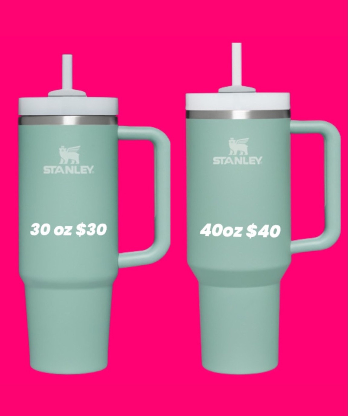 Stanley tumblers in two sizes 

#LTKHoliday #LTKhome #LTKfit