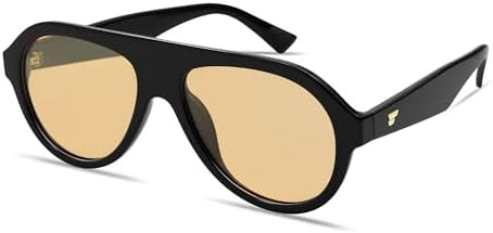 VANLINKER Retro Big Aviator Polarized Sunglasses for Men Women VL9750 | Amazon (US)