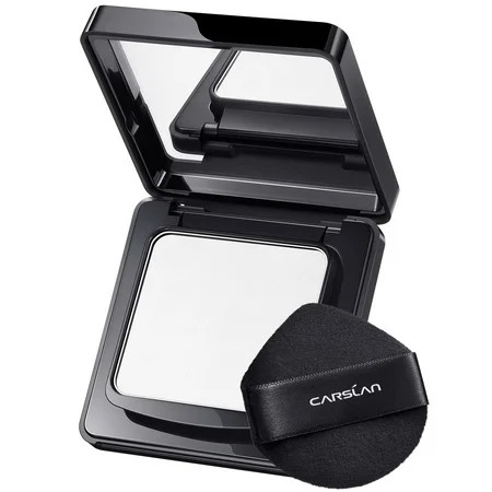 CARSLAN Oil Control Face Pressed Powder Compact 24H Longlasting Waterproof Pressed Setting Powder Foundation Makeup Shine Free Poreless Smooth 01 for dry skin (0.28Oz) | Walmart (US)