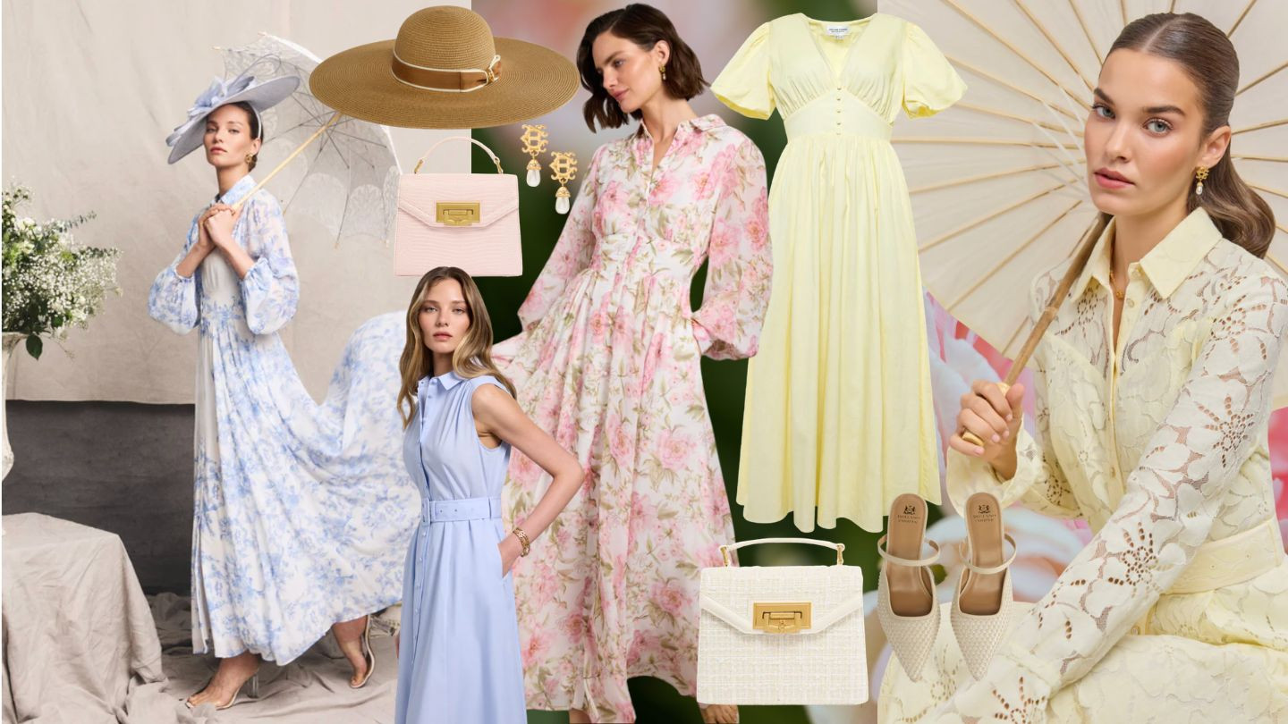 Holland Cooper Chelsea Flower Show outfit ideas 🥰 Floral dresses, wedding guest dress outfit, occasion dresses from the high street. Florals, butter yellow, luxury. 

 #LTKspring #LTKwedding #LTKluxury
