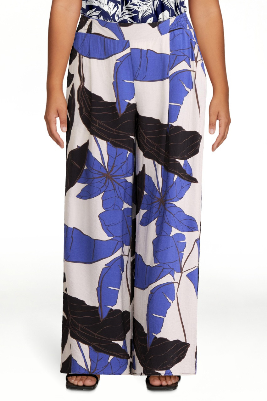 Sofia Jeans Women's and Women's Plus Drape Wide Leg Pants, 27" Inseam, Sizes XS-4X | Walmart (US)