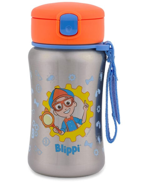 Blippi Stainless Steel Straw Bottle - Skip Hop | Carter's | Carter's Inc