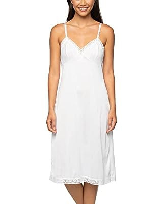 Belle Poque Lace Full Slips for Women Under Dresses Adjustable Spaghetti Strap Cami Dress | Amazon (US)