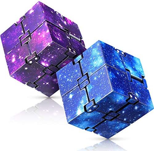 Amazon.com: Fidgets Toys Fidget Cubes 2PCS Infinity Cubes for Kids & Teen & Adult, Cool Stuff Adu... | Amazon (US)