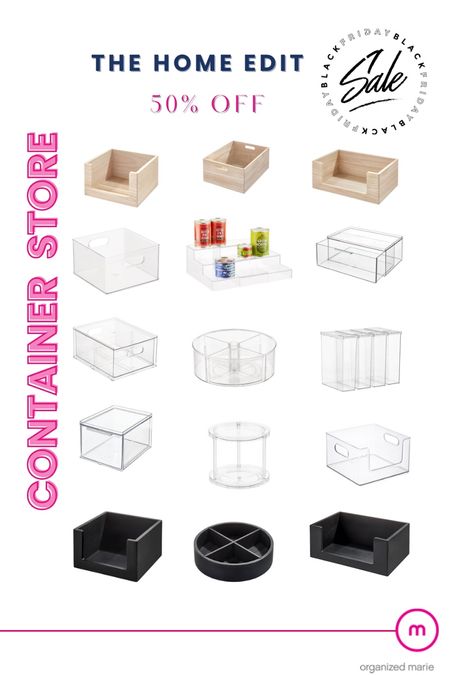 Black Friday SALE: The Home Edit is 50% off at The Container Store! 

Swipe to see these products used in projects 🏡 

Sale ends 11/26✨



#LTKHoliday #LTKGiftGuide #LTKCyberWeek