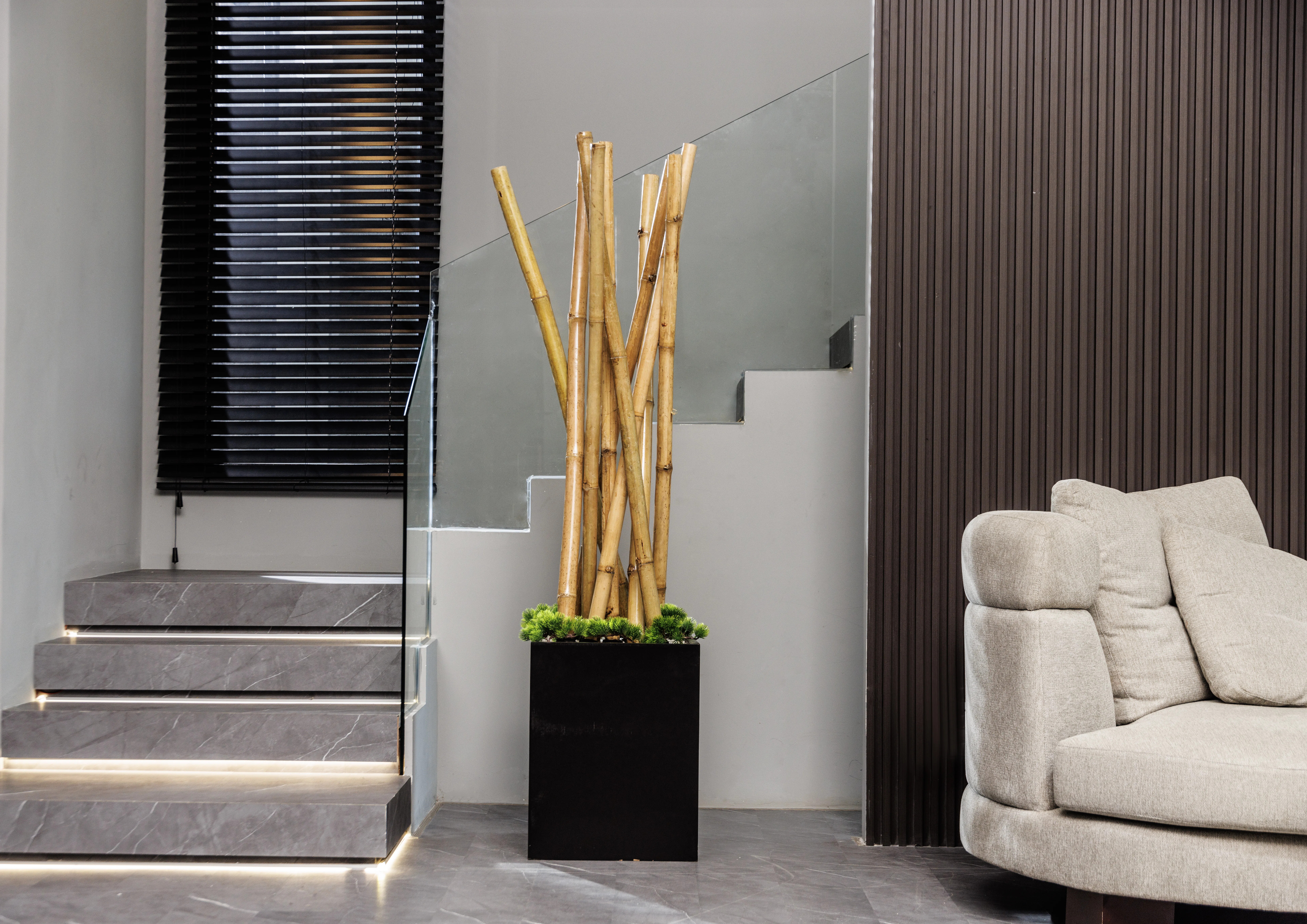 Primrue 66" Artificial Bamboo Branch in Planter | Wayfair | Wayfair North America