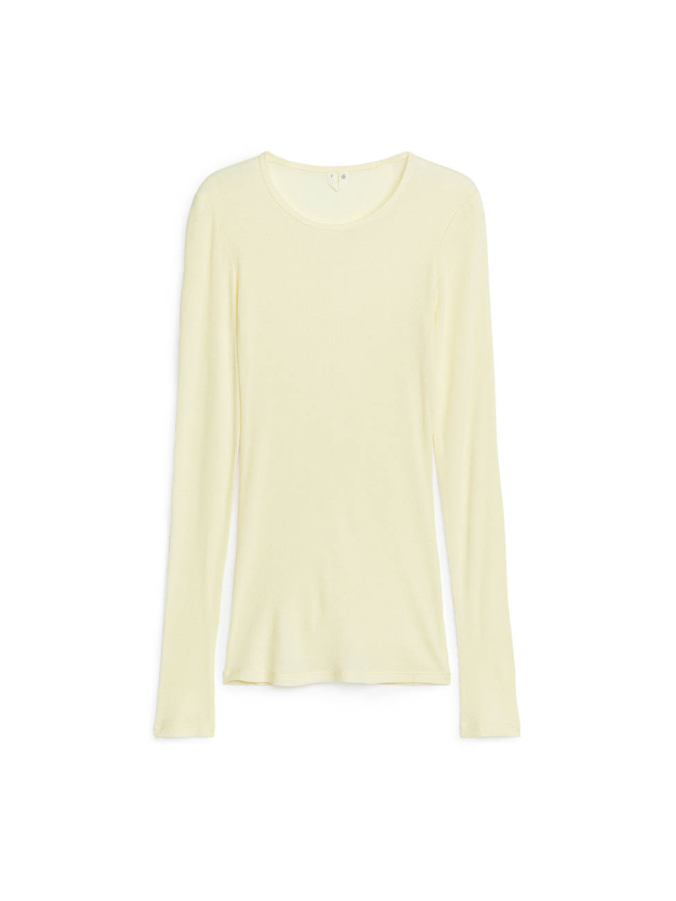 Rib Silk Top | ARKET (US&UK)