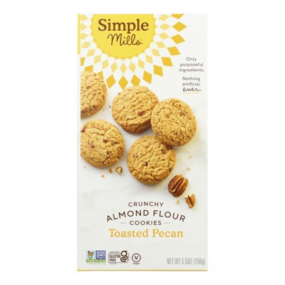 Simple Mills - Cookies - Crunchy Toasted Pecan - Case of 6 - 5.5 oz | Target