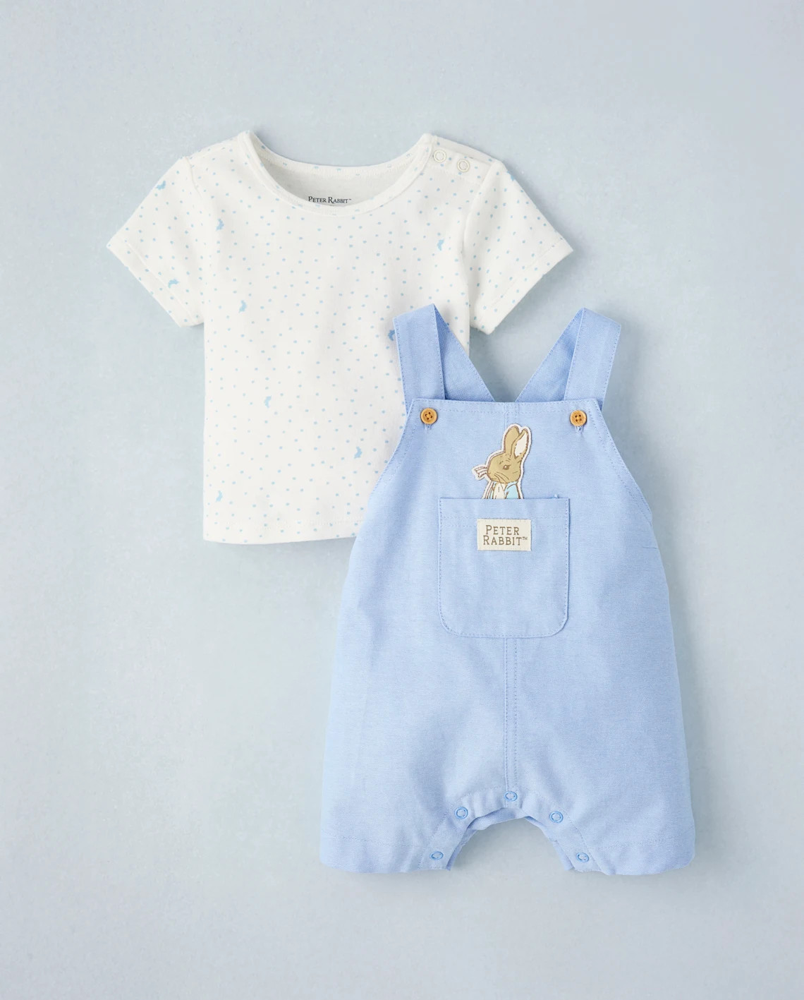 Baby Boys Short Sleeve Peter Rabbit Overalls - MULTI | Gymboree | Gymboree