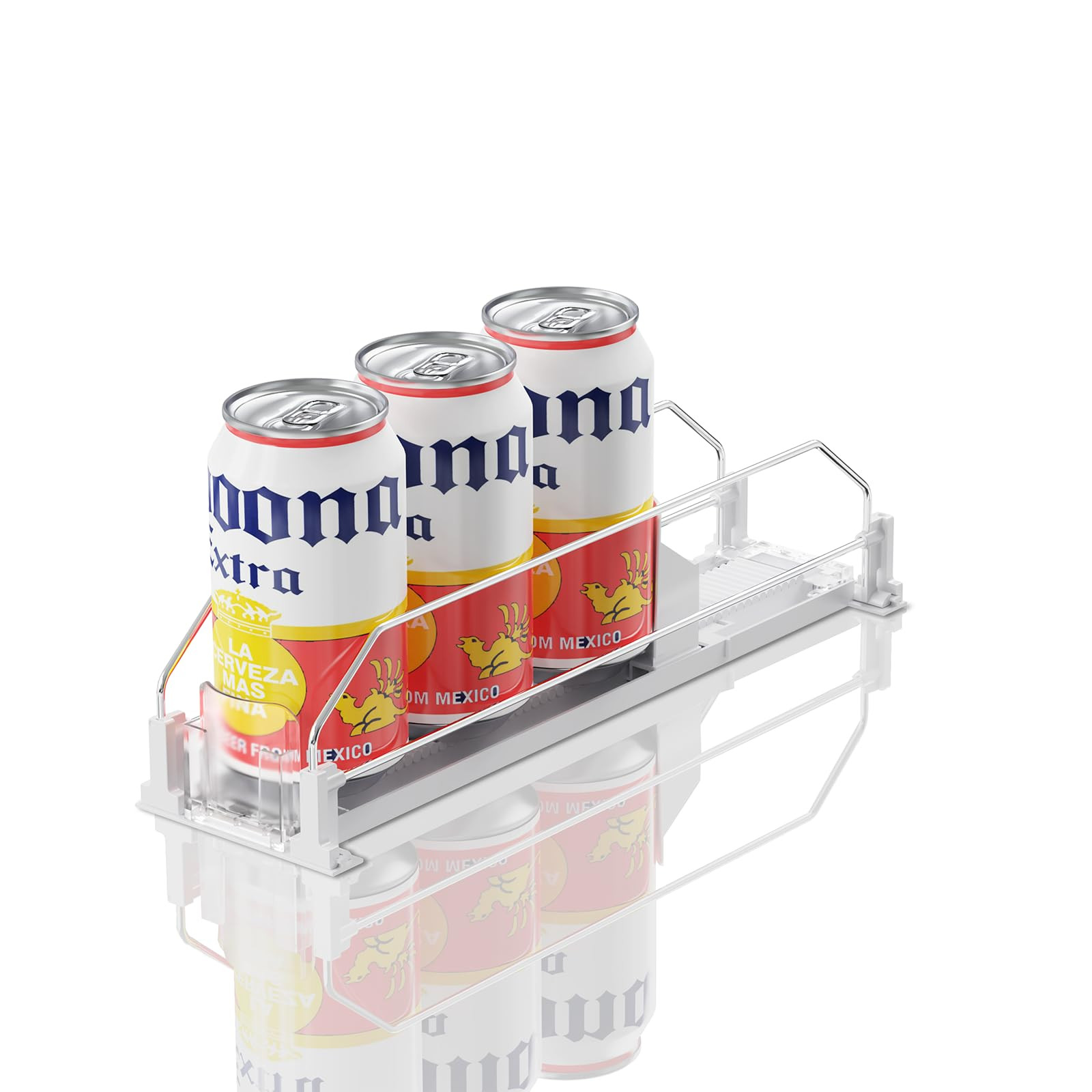 Drink Organizer for Mini Fridge,12oz - Soda Can Dispenser for Refrigerator,Width Adjustable,Autom... | Amazon (US)