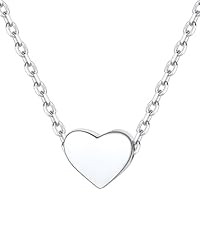 ChicSilver Hypoallergenic 925 Sterling Silver Stud Earrings, Dainty Simple Heart/Star/Moon/Lightn... | Amazon (US)