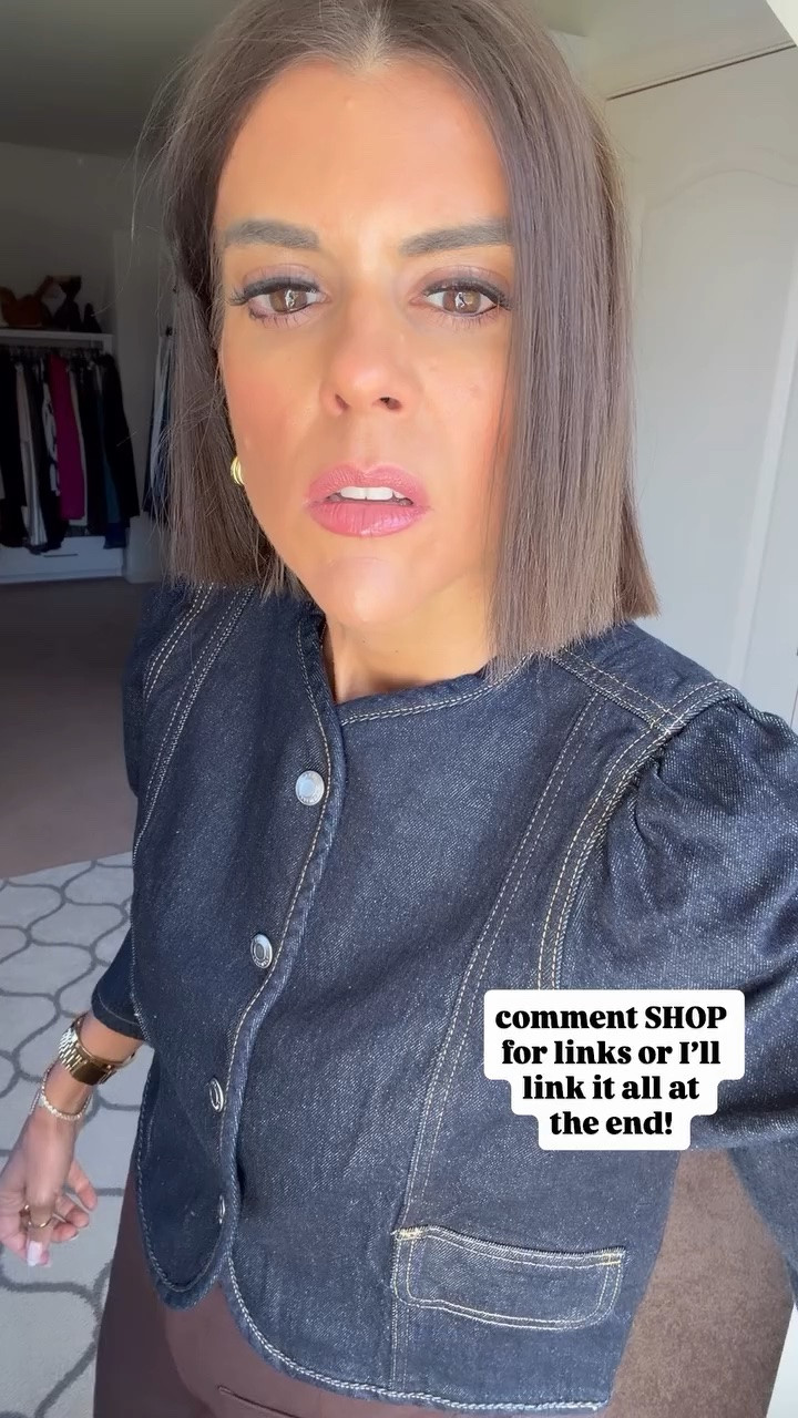 I’m 5’5 and in size xs in dress, jacket, and tops. Sized up one in leather pants, and both denim skirts. Size 0 in trouser jeans (size down if in between)
