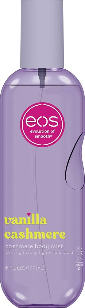 eos Cashmere Body Mist, Vanilla Cashmere, Soft Musk, Cozy Caramel, Hair Mist, Body Spray for Wome... | Amazon (US)