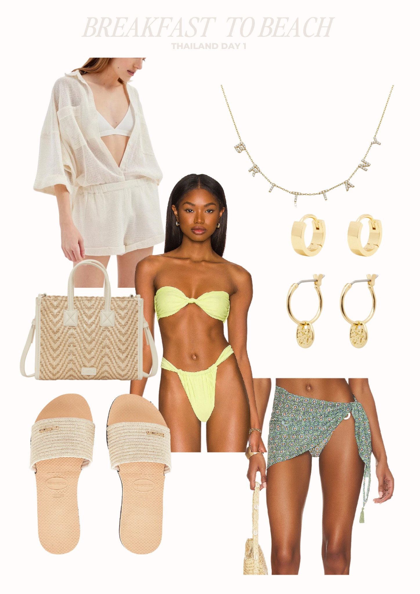 breakfast to beach outfit / swimsuit + coverup / this is one of my favorite swimsuits from revolve!

#LTKswim #LTKSeasonal #LTKtravel