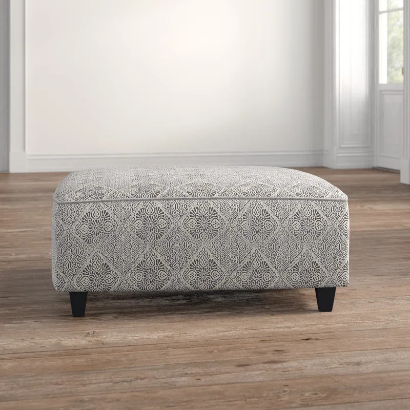 Shept Mallet 38'' Wide Square Geometric Cocktail Ottoman | Wayfair North America