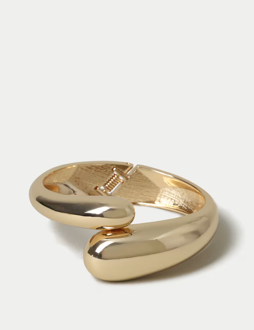 Gold Tone Open Hinge Bangle | Marks & Spencer (UK)