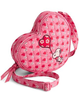 x Peanuts Snoopy Love is in the Air Verona Heart Crossbody Bag | Dillard's