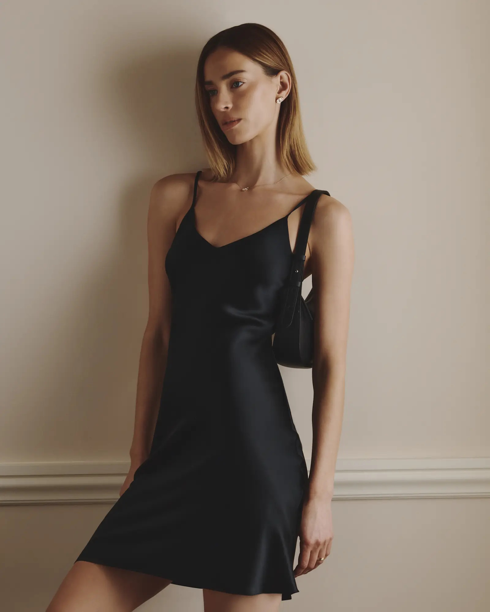 100% Washable Silk Mini Slip Dress | Quince