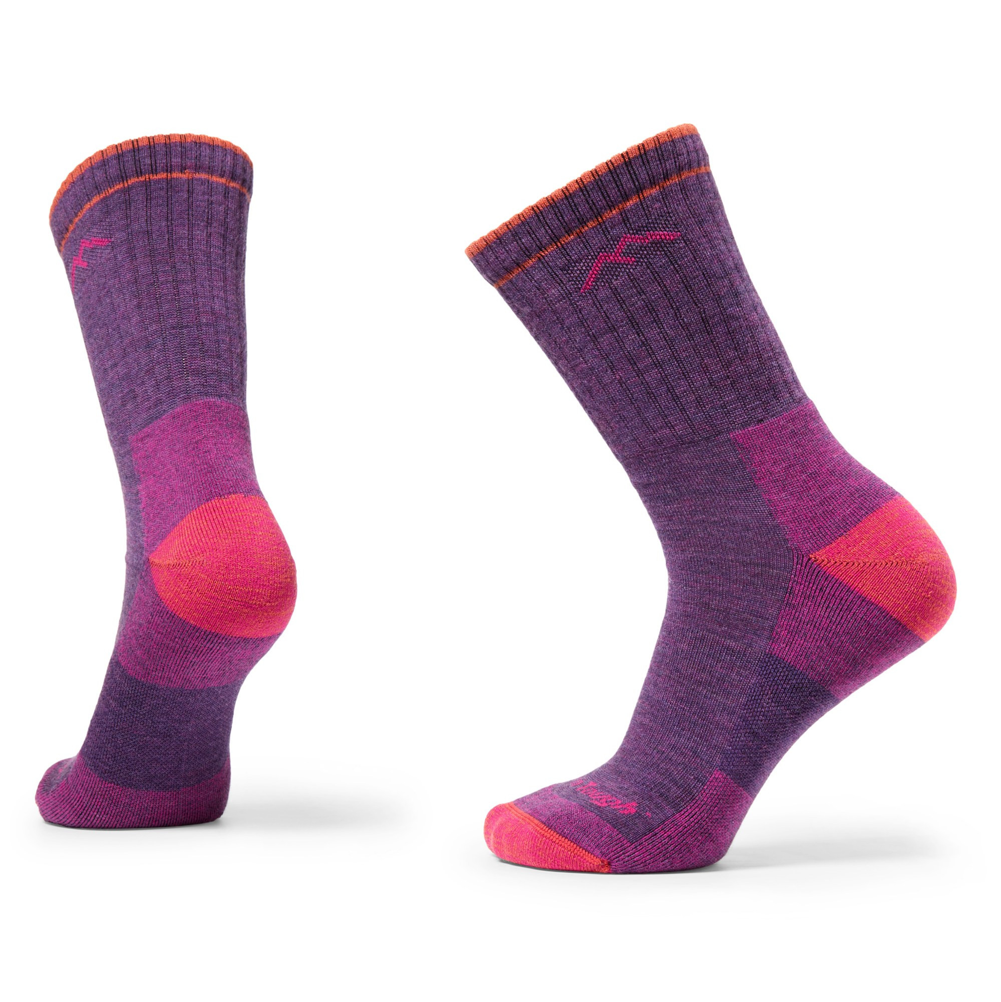Darn Tough Women's Hiker Micro Crew Cushion Socks  Purple S | REI