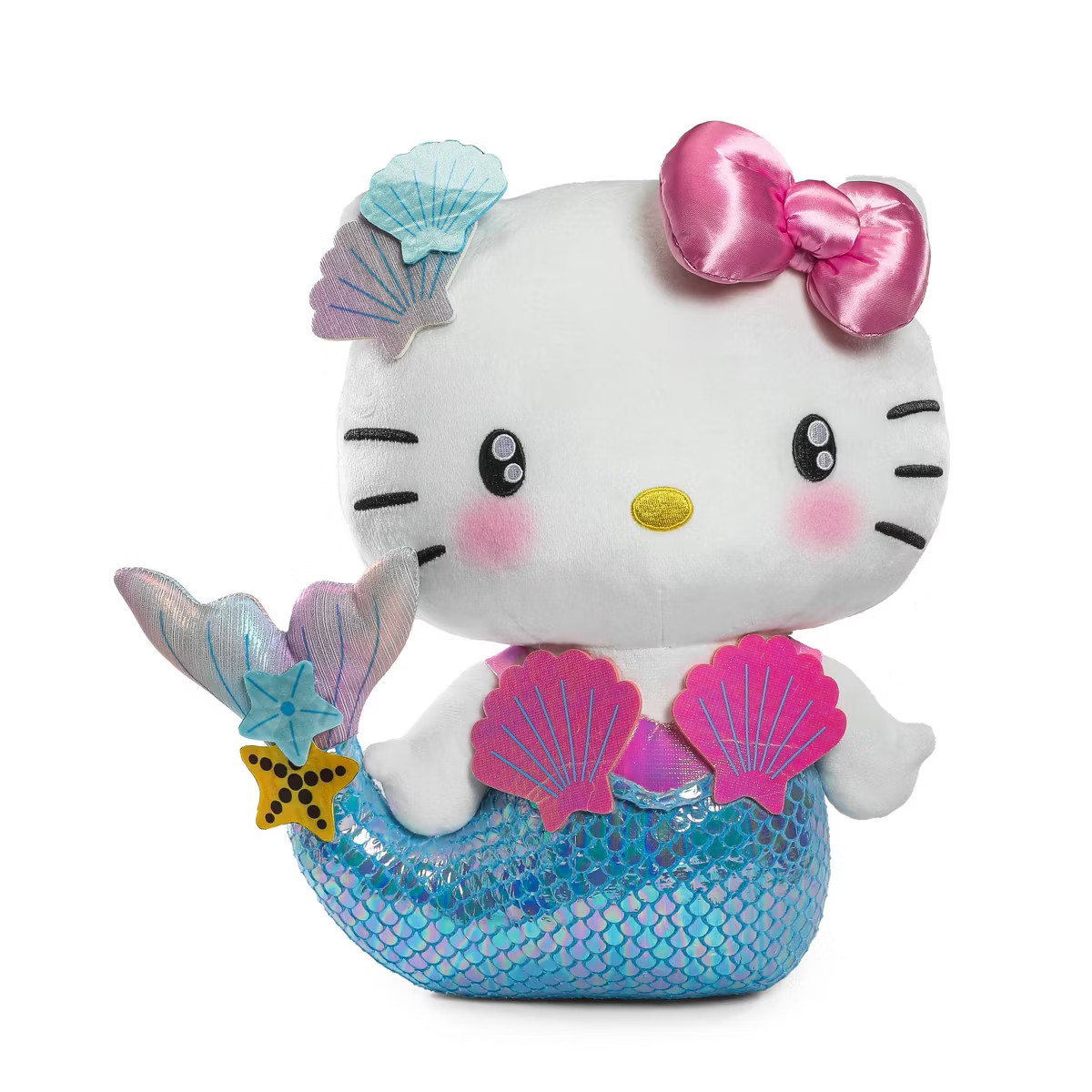 NECA Sanrio Hello Kitty Mermaid Hello Kitty Medium Plush Action Figure | Target