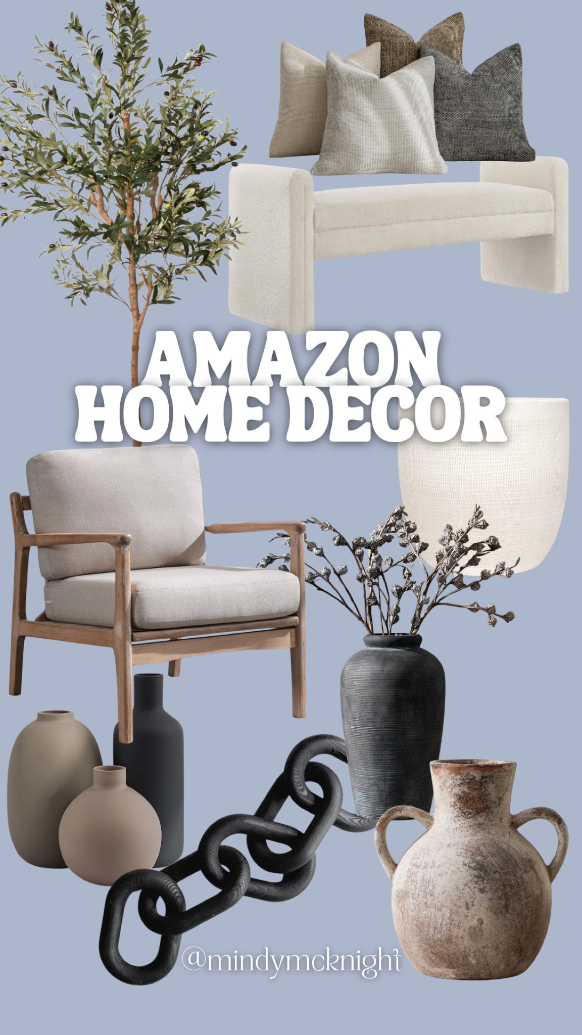 Love these Amazon home decor pieces! They give a modern rustic chic look and can help elevate any space in the house! 

#LTKHome #LTKStyleTip #LTKFamily