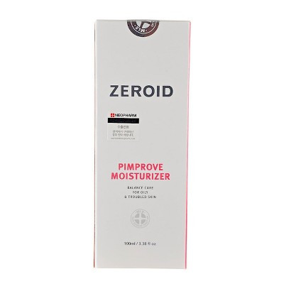 Zeroid Pimprove Moisturizer - (3.38 oz) Balance your shine and build your barrier with the weightless power of MLE. | Target