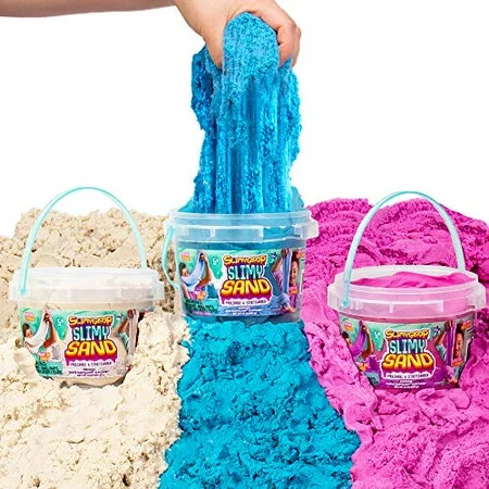 SLIMYSAND by Horizon Group USA 4.5 lbs of Stretchable Expandable Moldable Non-Stick Slimy Play Sand  | Walmart (US)