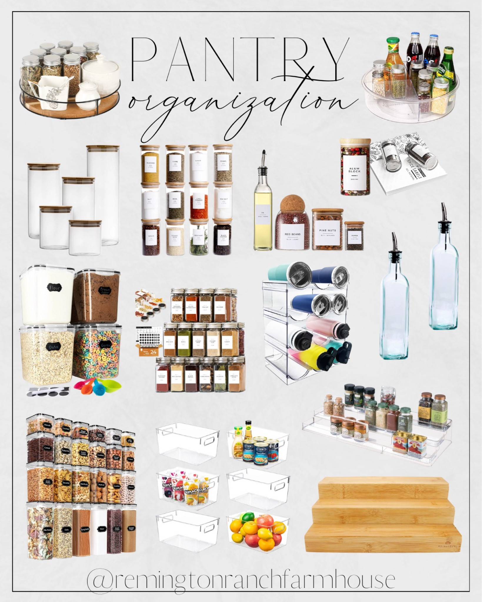 Pantry Organization - Amazon organization - amazon pantry organization - kitchen organization 

#LTKhome