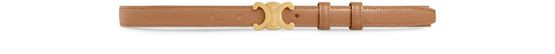 Small Triomphe belt in smooth calfskin - CELINE | 24S US