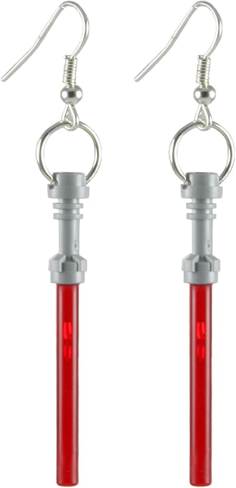 LEGO Lightsaber Earrings Star Wars Fun Jewelry | Amazon (US)