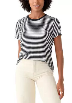 Wonderly Women's Short Sleeve Crew Neck Printed T-Shirt | Belk