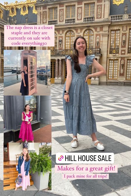 Nap dresses on sale now! 
Hill house home 
Nap dress 

#LTKsalealert #LTKstyletip #LTKHoliday