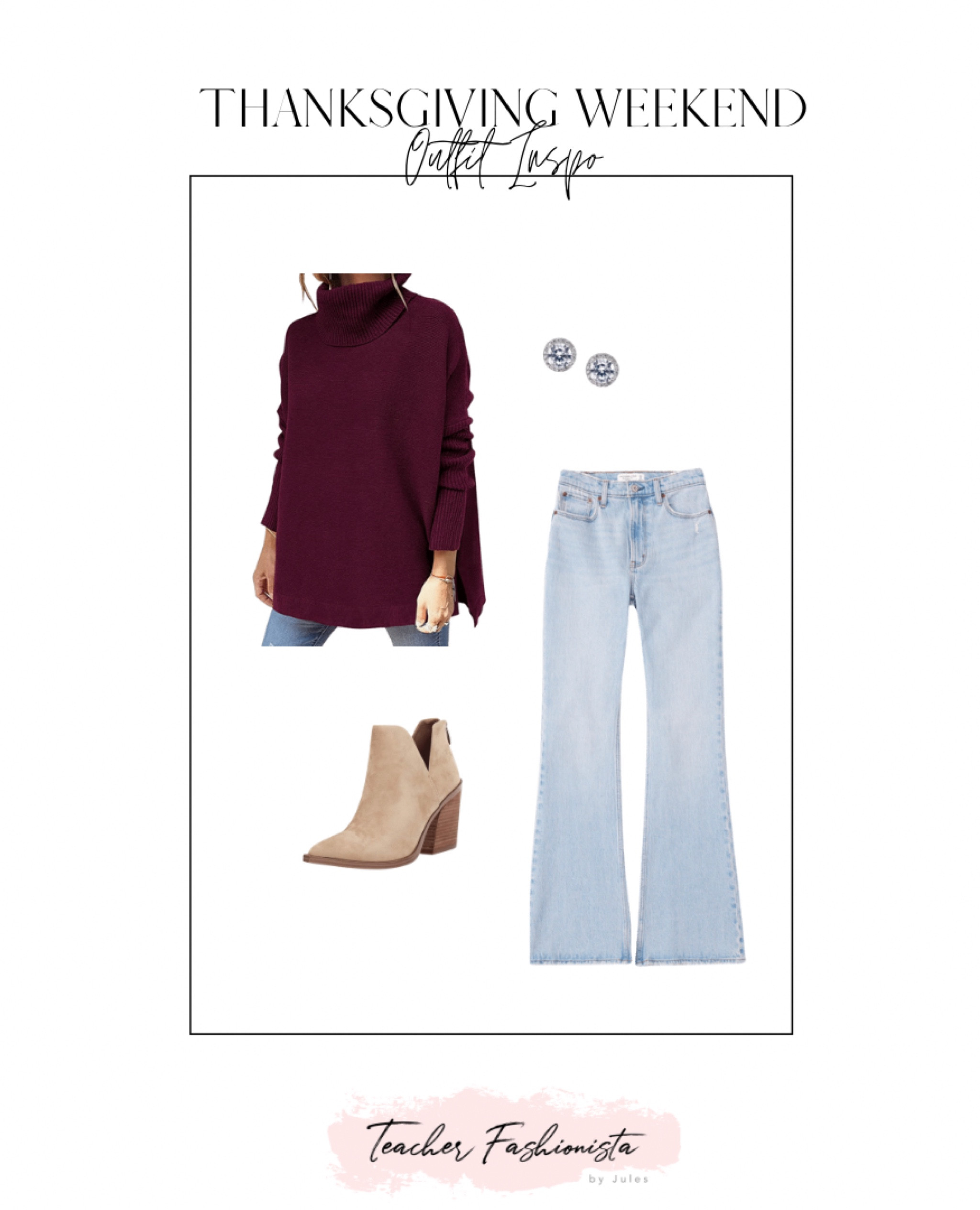 Thanksgiving outfit idea! 

• flare jeans • pointed toe booties • sweater • Amazon •

#ltkholiday #ltksalealert

#LTKSeasonal #LTKworkwear #LTKunder100
