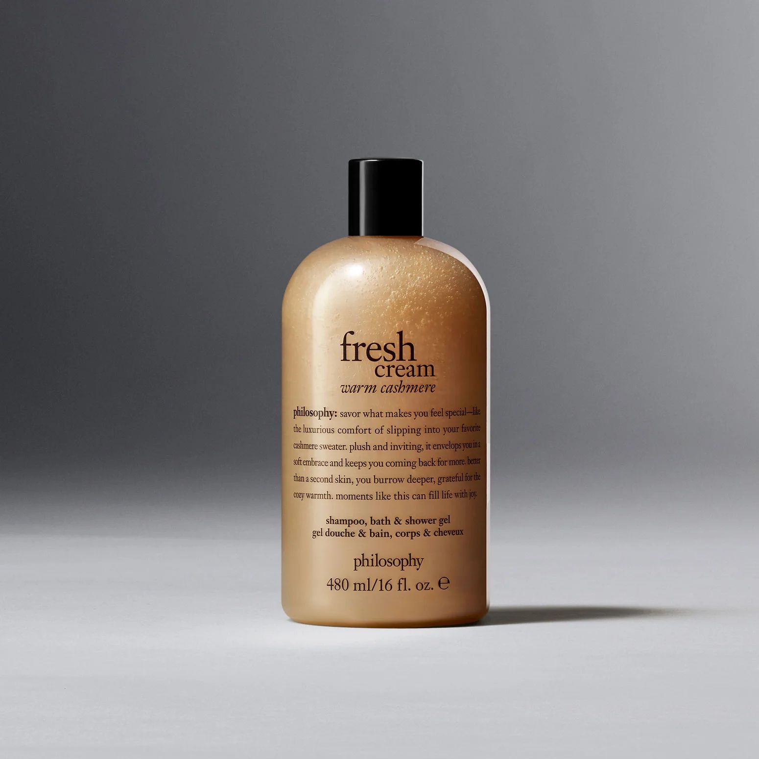 warm cashmere shampoo, bath & shower gel | Philosophy