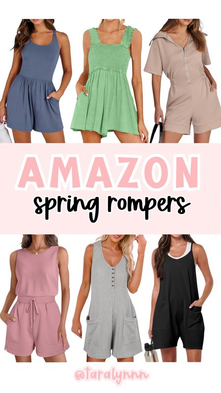 Amazon Spring Rompers for Women ☀️

#springoutfit #summeroutfit #romper #amazon #amazonfind #amazonoutfit #womensclothing 

#LTKfindsunder50 #LTKstyletip #LTKActive